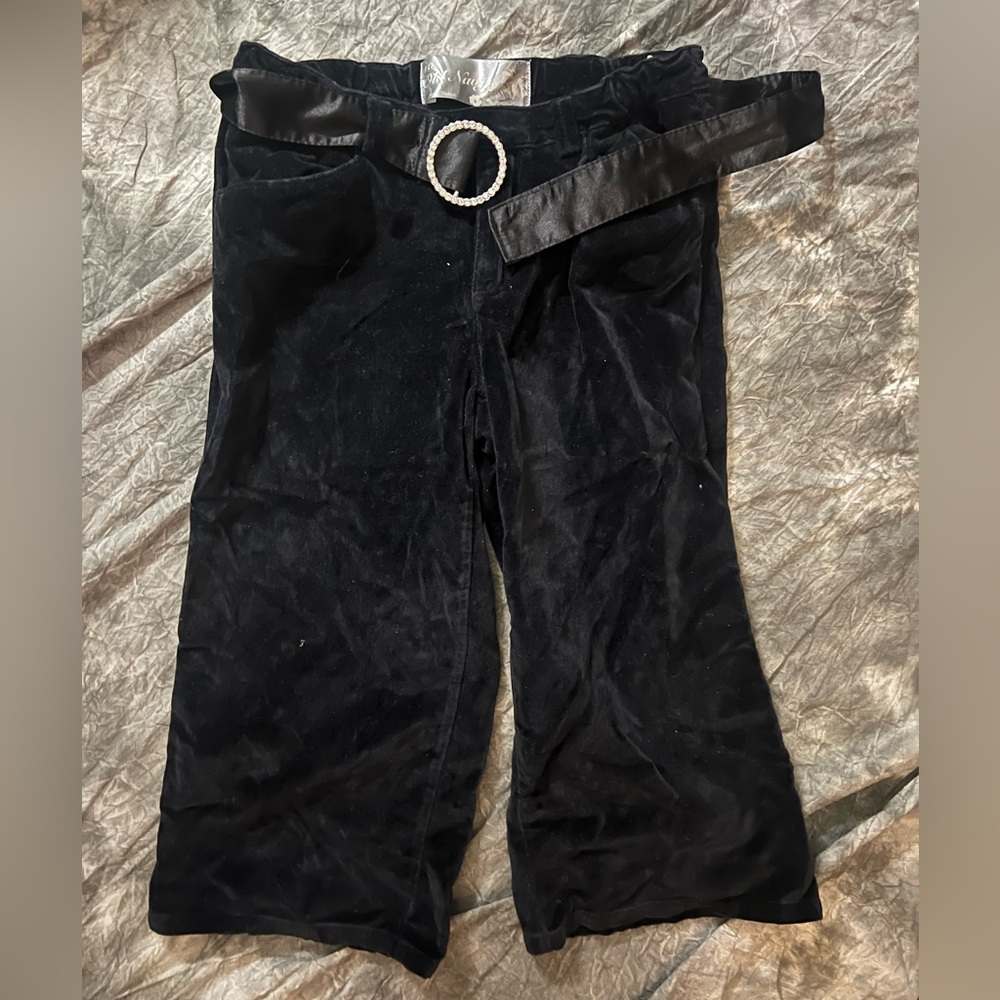 Old Navy girls size 10 velour culottes